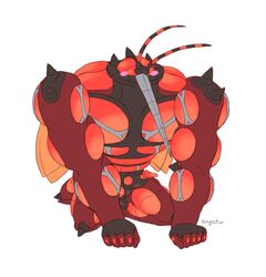 1boy 2016 all_fours antennae anthro arthropod biceps black_skin blush buzzwole erection humanoid insect male male_only mosquito muscular nintendo nude on_model penis pokémon_(species) pokemon pokemon_sm red_skin simple_background sitting solo testicles text tinybeasts ultra_beast video_games white_background wings