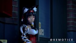 3d 3d_animation animal_ears animated cat_ears catgirl dark-skinned_female female kemonomimi kemotice longer_than_30_seconds masturbation nekomiya_mana nicole_demara no_sound pussy self_upload tagme thighhighs video wise_(zenless_zone_zero) zenless_zone_zero
