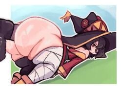 1boy 1girls bestiality cock huge_ass kono_subarashii_sekai_ni_shukufuku_wo! megumin notsawl penis tagme video zoophilia
