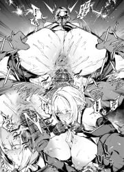 1girls absurdres ahe_gao ahegao_face ahoge anus black_and_white black_gloves black_pants breasts cameltoe censor_bar censored cum cum_in_pussy cum_inside ethereal_(zenless_zone_zero) evelyn_chevalier female from_behind gloves highres huge_ass huge_breasts japanese_text jewelry large_ass large_breasts mating mating_press mixed-language_commentary mole mole_under_eye monochrome monster multiple_views necktie nipples_visible_through_clothing orange_hair orgasm pants police police_uniform policewoman pubic_hair shirt thirty_8ght tight_clothes tight_clothing tight_pants white_shirt wide_ass wide_hipped_female wide_hips zenless_zone_zero