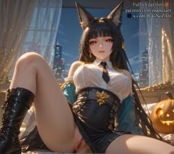 1girls absurd_res absurdres ai_female ai_generated animal_ears anime anime_style areola areolae bangs bare_shoulders bed big_breasts black_hair blush breasts breasts_apart breasts_out cat_ears chest cleavage closed_mouth collarbone completely_naked completely_nude completely_nude_female curvy curvy_figure cute cute_face embarrassed embarrassed_female embarrassed_nude_female exposed_breasts female female_focus female_only fit fit_female fox fox_ears fox_girl from_below glossy glossy_body glossy_skin hair_ribbon hairless_pussy high_quality high_resolution highres hoshimi_miyabi hoyoverse light-skinned_female light_skin lips long_hair looking_at_viewer lying medium_breasts messy_hair mihoyo naked navel nude nude_female parted_lips perfect_body pussy pussy_focus pussy_juice pussy_lips pussy_peek red_eyes red_ribbon ribbon rognezart shiny_skin shy simple_background sitting slim slim_girl slim_waist solo solo_female solo_focus standing stomach thick_thighs thighs uncensored vagina wet wet_body wet_pussy wet_skin zenless_zone_zero