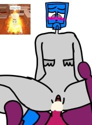 :3 blush bugbo bugbo_(bensilly) cum cum_in_pussy estoy_hot mastectomy_scar penis penis_in_pussy pussy rosita839xd thomas_flyswatter top_surgery_scars trans_man transmasc vagina vaginal_penetration vaginal_sex