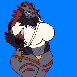 alternate_species anthro anthro_female anthro_only big_breasts big_thighs breasts crossover disney female_only furry furry_female furry_only genderswap_(mtf) generation_5_pokemon jedi lightsaber luciana_skywalker luke_skywalker malhare_(artist) nintendo pokemon pokemon_(species) rule_63 star_wars thighs zoroark