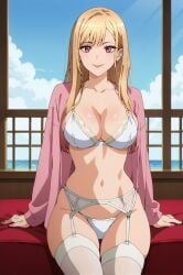 ai_generated anime ass blonde_female hentai lewd medium_breasts nsfw porn pussy sex