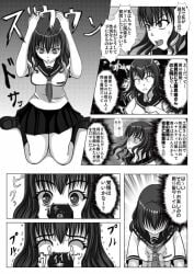 female hair hair_clipper haircut humiliation long_hair punishment