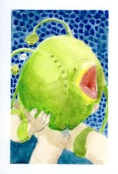 absurd_res alien ambiguous_gender ass beak butt_grab duo eyestalks fragilescales genitals hand_on_butt hi_res human male mammal orz painting_(artwork) penetration penis pussy star_control_2 traditional_media_(artwork) traditional_painting_(artwork) traditional_watercolor_(artwork) vaginal_penetration vaginal_penetration watercolor_(artwork)