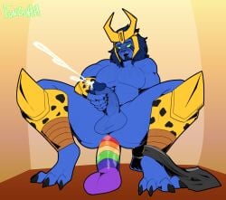 absurd_res alien anal anal_sex anthro armor armor_plates ass athletic athletic_male balls black_nails blush bodily_fluids cheetah cheetor claws clothed clothing clothing_around_one_leg colored_nails crouching cum cute_fangs dildo dildo_in_ass dildo_insertion ejaculation facial_markings faggot fangs felid feline freckled_face freckles funguhh genital_fluids genitals green_eyes hasbro head_markings headgear helmet hi_res holding_penis horn horned_helmet male mammal markings masturbation nails object_in_ass partially_clothed pecs penetration penis rainbow_dildo riding_dildo sex_toy sex_toy_in_ass sex_toy_insertion solo spiked_penis spikes spikes_(anatomy) spots spotted_body takara_tomy teeth thick_thighs tongue tongue_out transformers transformers:_beast_wars underwear underwear_around_one_leg underwear_down