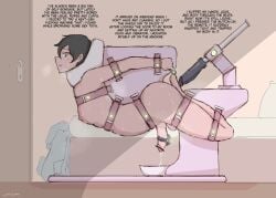 1boy alphabravo bondage dildo_in_ass imminent_anal male self_bondage sex_toy sex_toy_insertion skinny vibrator