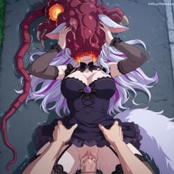 ai_generated anime_girl female hispanic_virtual_youtuber mind_break mind_control ne-α_type nymphaaea resident_evil resident_evil_3_remake swallowing virtual_youtuber vore vtuber