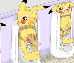 2girls abuse after_sex ambiguous_gender belly birth black_eyes black_fur blush bondage cum cum_inside egg egg_laying female feral forced furry human injury interspecies letsuo nintendo nude open_mouth peeing peeing_in_mouth pikachu pokémon_(species) pokemon punch rodent rope suspension tail tongue urinal urination urine urine_in_mouth video_games vomit watersports wet yellow_fur