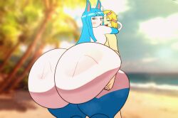 animated ass_grab ass_jiggle big_ass eeveelution femboy fredoskks furry gay gif hime_(djc113live) huge_ass male pokémon_(species) pokemon pokemon_(species) shiny_pokemon sylveon