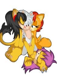 female honey_the_cat j_nsfw mina_mongoose sally_acorn sonic_(series) sonic_the_hedgehog_(series)