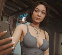1female 1girl 3duk ai_assisted asian asian_female black_hair female_only girl girl_only life_is_strange life_is_strange_2 lyla_park only_female only_girl teen teen_female teen_girl teenage teenage_female teenage_girl teenager