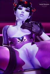 1girls 3d blender overwatch overwatch_2 quietdreams3d widowmaker