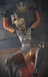 1girls 3d blender mercy overwatch overwatch_2 quietdreams3d