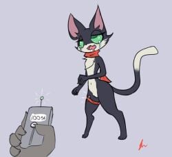ahe_gao anthro big_eyes bodily_fluids cait_sith_(ff11) cait_sith_(ffxiv) chest_tuft controller countershading duo eyes_rolled_up fangs felid feline female final_fantasy final_fantasy_xiv final_fantasy_xiv:_heavensward flat_colors fluorite hi_res legband looking_pleasured mammal offscreen_character open_mouth remote_control scarf sex_toy simple_background solo_focus square_enix standing tears tears_of_pleasure teeth tuft vibrator wavy_mouth