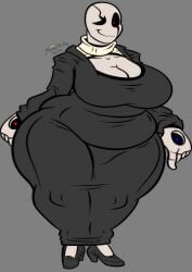 fem gaster from undertale by p1aymannx