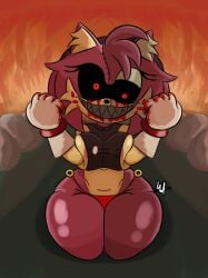 amy rose from pillar chase 2 by marlonxd