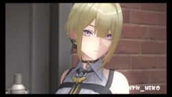 1boy 2girls 3d animated astra_yao audible_creampie background_music barkstudio bent_over black_hair blonde_female blonde_hair cum cum_inside dark_hair doggy_style evelyn_chevalier female from_behind from_behind_position grey_hair long_hair longer_than_one_minute male male/female mihoyo mole_under_eye multiple_angles ninth_neko no_panties opennsfwsp pants pants_down partially_clothed penis penis_out purple_eyes sex sound sound_effects standing standing_sex video voyeur watermark wise_(zenless_zone_zero) zenless_zone_zero