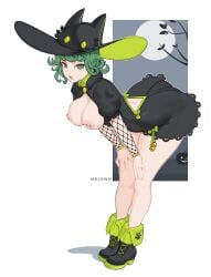 tatsumaki from halloween by melowh