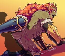 ganondorf from the legend of zelda by edd layerex