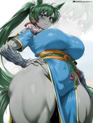 lyn (fire emblem shadows) from fire emblem by arcedo