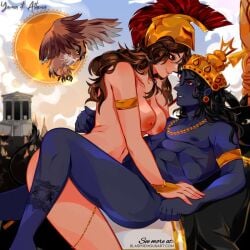 athena from greek mythology by atheistrepublic