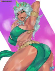 qiyana yunalai from league of legends by shinda292