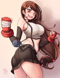 tifa lockhart from final fantasy by dilan griz