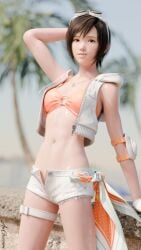 yuffie kisaragi from final fantasy by aw-gazzam