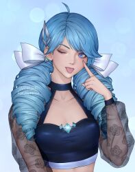 1girls artelsia female female_focus female_only gwen_(league_of_legends) league_of_legends