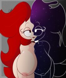 big_breasts gaotherart girl oc presenting_breasts space space_girl