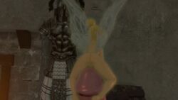 3d animated ass blender blonde crotch_rub disney fairy fairy_wings grinding huge_cock koonago minigirl no_sound nude penis pointy_ears rochestedorm size_difference straight tinker_bell vagina video vulva wings