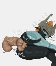 1girls anal anal_sex female female_focus imp imp_midna long_hair male midna nintendo orange_hair presenting presenting_anus presenting_hindquarters sex solo solo_female solo_focus sunzo05 the_legend_of_zelda twilight_princess