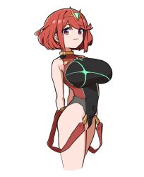 breasts busty female female_only feminine fried_bocky nintendo pyra solo swimsuit tagme xenoblade_(series) xenoblade_chronicles_2