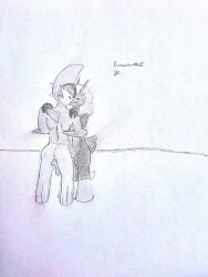 art_trade blaziken finn_(mlm) gallade kissing lexi_(mlm) penis pokemon rear_view terminatormkii traditional_media_(artwork)