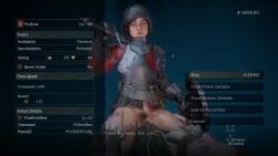 1boy 1girls 3d ai_voice_acted animated arisen_(dragon's_dogma) armor casual clothing cowgirl_position dragon's_dogma female gameplay_mechanics human knight pale_skin pawn_(dragon's_dogma) pubic_hair service shield sound tagme vaginal vaginal_penetration video weapon yellowbea