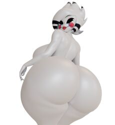 1female 1girls 3d ass big_ass big_breasts bubble_butt female five_nights_at_freddy's five_nights_at_freddy's_2 fredina's_nightclub marie_(cally3d) marie_(cryptia) marionette_(fnaf) massive_ass massive_breasts masteryorg0 puppet_(fnaf) smile solo tagme thick_thighs