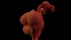 1boy 3d animated anthro ass ass_bigger_than_head backsack balls big_ass big_balls big_butt brown_hair bubble_butt bunny bunny_ears curvaceous curvy curvy_figure dat_ass femboy furry girly huge_ass huge_balls jiggle jiggling_ass korey_(koreyvee) koreyvee lagomorph looking_at_viewer loop male male_only multicolored_eyes nude scut_tail shaking shaking_butt shorter_than_10_seconds shorter_than_30_seconds solo solo_male sound tagme tail thick_thighs video voluptuous voluptuous_male wide_hips yellow_eyes