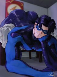 dick grayson from batman (series) by whimstic