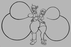 aile alia belly big_belly big_breasts breasts hyper_belly mega_man mega_man_x mega_man_zx_advent newstuff4u sketch tagme