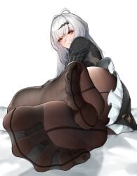 feet feet_focus foot_fetish looking_at_viewer pantyhose tagme tagme_(artist) yixuan_(zenless_zone_zero) zenless_zone_zero