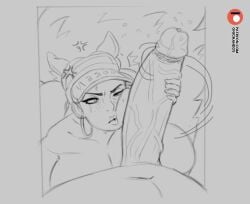 animated big_penis female kissing male marvel marvel_rivals onichandd5 penis sketch squirrel_girl_(marvel) squirrel_girl_(marvel_rivals)