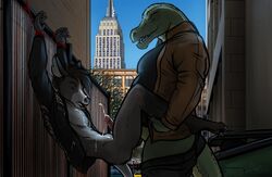 anal anal_sex anthro bgn crocodile crocodilian cum cum_in_ass cum_inside ejaculation fur male mammal penetration penis rat reptile rodent scalie sex yaoi