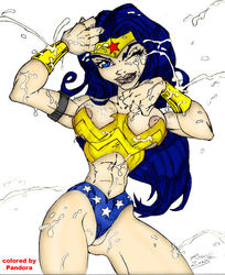 1girls 2003 color colored cum dc_comics female female_only kristoffer_remmell pandora_(artist) solo tagme wonder_woman wonder_woman_(series)