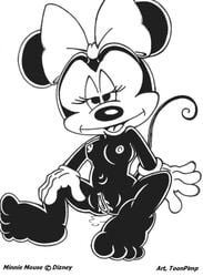 alternate_breast_size disney female minnie_mouse nipples tagme toonpimp