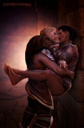 2boys 3d 3d_(artwork) 3d_model anal anal_penetration anal_sex armor artist_name artist_website ass bara beard blonde_hair closed_eyes clothed cullen_rutherford dark-skinned_male dark_hair dark_skin dorian_pavus dragon_age dragon_age_inquisition duo facial_hair gay gay_male gay_sex grabbing_head holding_partner human lifting lifting_partner lifting_person light-skinned_male light_skin mage male male/male male_only moustache mustache orgasm_face penetration penis_in_ass pinned_to_wall pleasure_face rainbowrenders sex straight_male video_games yaoi