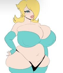 1girls 2024 2d 2d_(artwork) 2d_artwork barely_contained_breasts bbw big_breasts big_lips big_thighs blonde_hair blue_eyes blue_leggings blue_legwear breasts bursting_breasts ear_ring earrings erect_nipples erect_nipples_under_clothes female hand_on_hip huge_breasts huge_thighs large_breasts large_thighs leggings legwear lingerie lips make_up makeup mario_(series) nintendo one_eye_covered one_eye_obstructed panties pink_lips pink_lipstick princess_rosalina princesssnusnu solo solo_female squished_breasts thick_thighs thighs white_skin wip yellow_hair