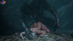 3d ass astex ciri completely_nude female green_eyes light-skinned_female monster nude penetration penis pussy scar sex tattoo the_witcher_(series) the_witcher_3:_wild_hunt werewolf white_hair witcher_medallion