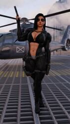 1girls 3d abs ass big_ass big_breasts blizzard_entertainment bodysuit breasts burningastral dark-skinned_female dark_skin fareeha_amari female female_only fit fit_female mature_female milf muscular muscular_female overwatch overwatch_2 pharah solo solo_focus straight_hair tagme thick_thighs wide_hips